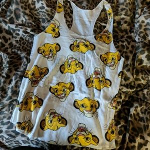 Adult Reversable Lion King Tank Top
